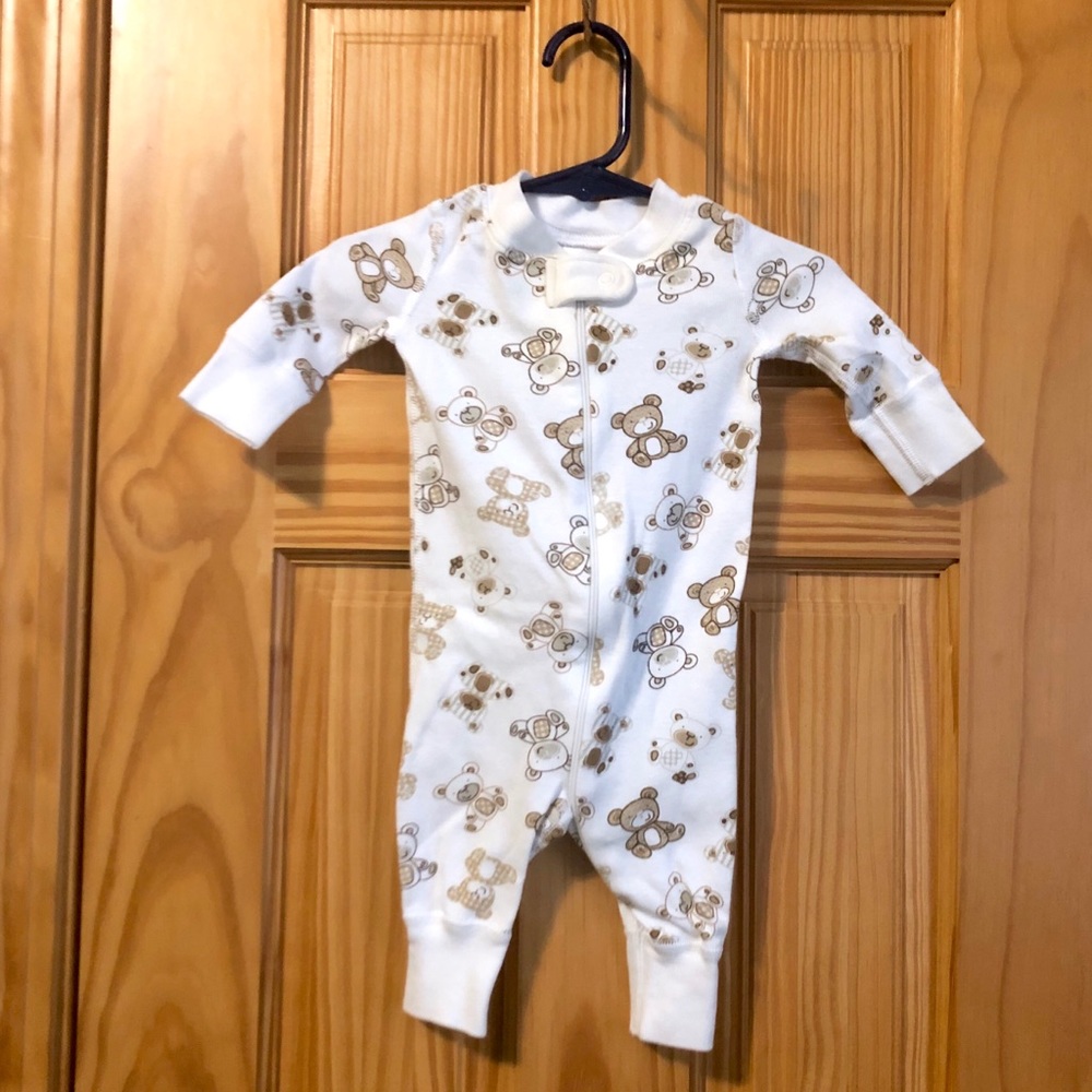 💯% Organic Cotton Zip-up Pjs